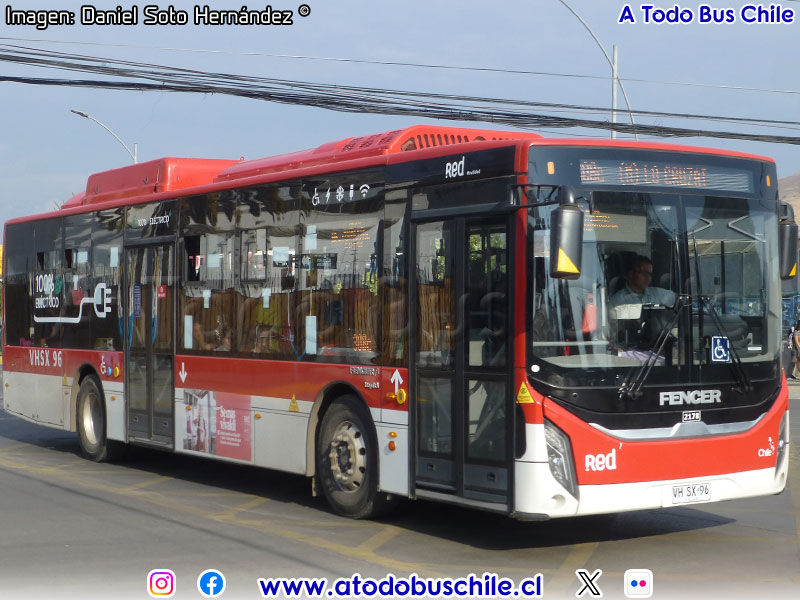 Higer Bus Fencer F-1 Integral EV / Servicio Troncal 308c