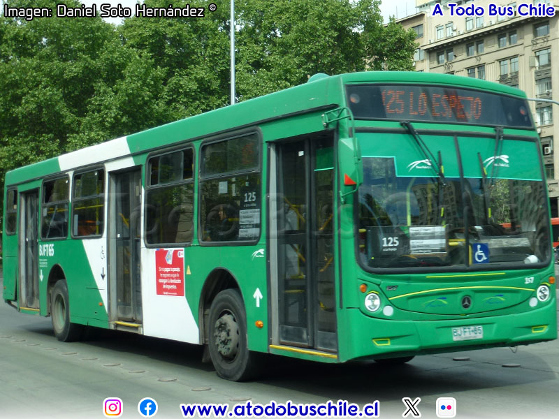 Induscar Caio Mondego H / Mercedes Benz O-500U-1726 / Servicio Troncal 125