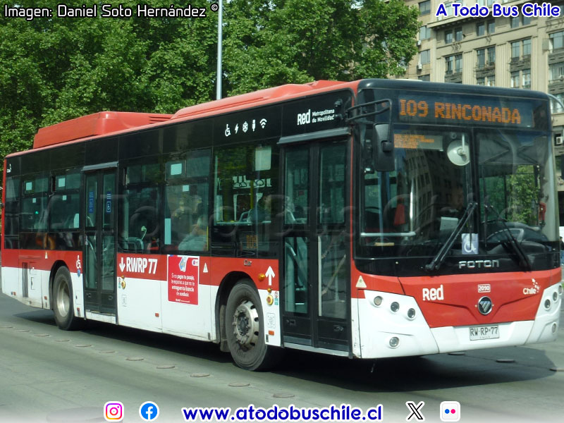 Foton E-Bus U-12 SC / Servicio Alimentador I-09