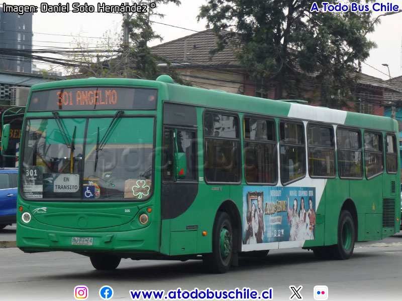 Induscar Caio Mondego H / Mercedes Benz O-500U-1726 / Servicio Troncal 301