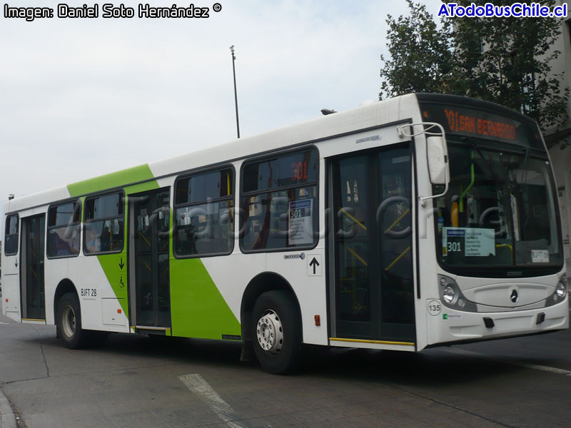 Induscar Caio Mondego H / Mercedes Benz O-500U-1726 / Servicio Troncal 301