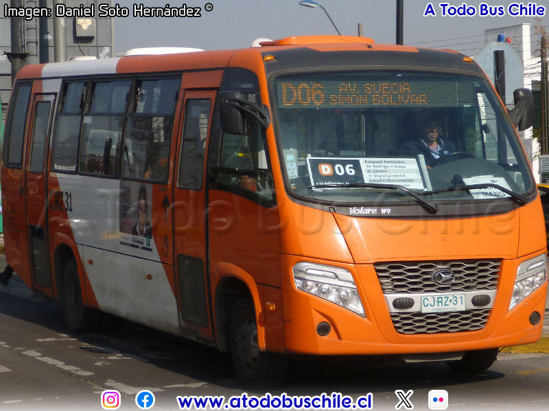 Volare W9 Urbano / Agrale MA-9.2 Euro V / Servicio Alimentador D-06