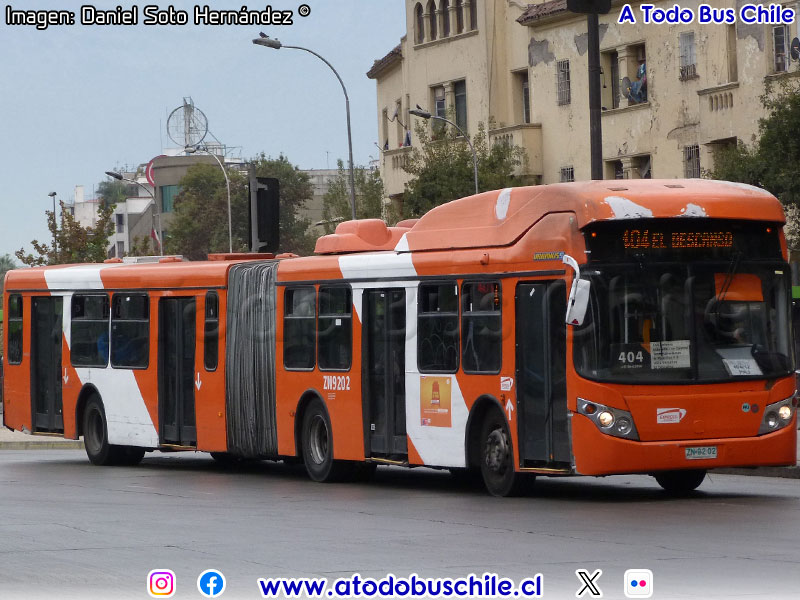 Busscar Urbanuss / Volvo B-9SALF / Servicio Troncal 404