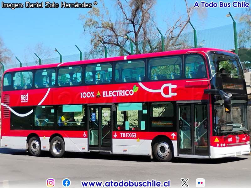 BYD Bus B-12C01 / Servicio Troncal 555