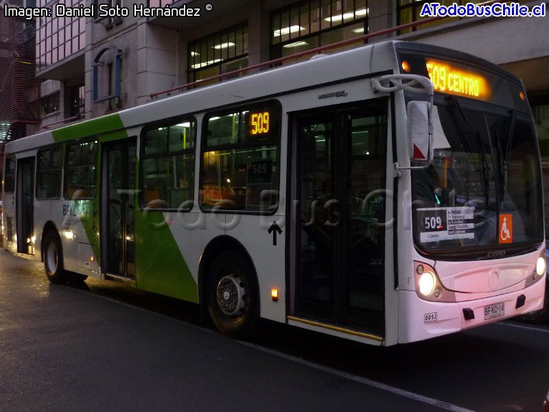 Induscar Caio Mondego H / Mercedes Benz O-500U-1725 / Servicio Troncal 509