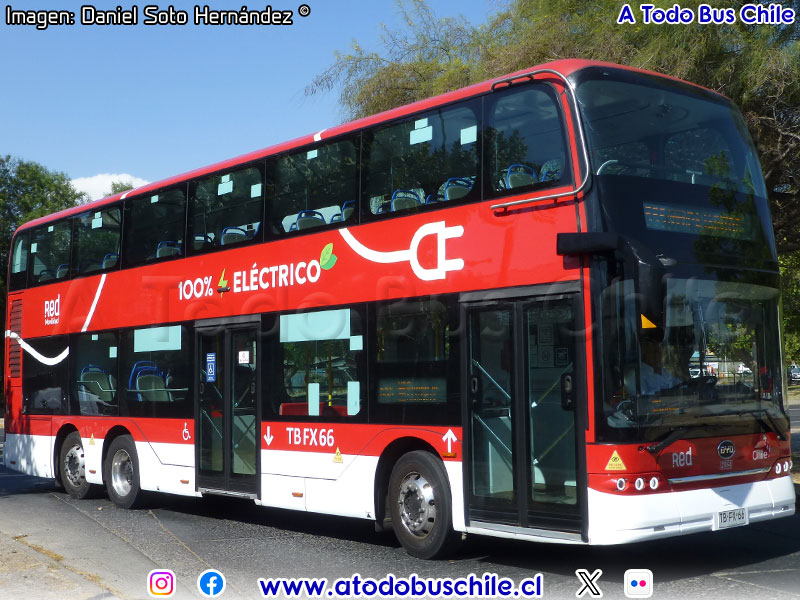 BYD Bus B-12C01 / Servicio Troncal 555