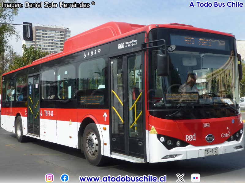 BYD Bus K-9FE / Servicio Troncal 507
