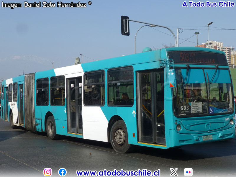 Induscar Caio Mondego HA / Mercedes Benz O-500UA-2836 / Servicio Troncal 503 (T503)