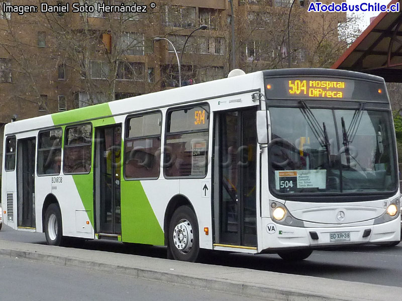 Induscar Caio Mondego H / Mercedes Benz O-500U-1725 / Servicio Troncal 504