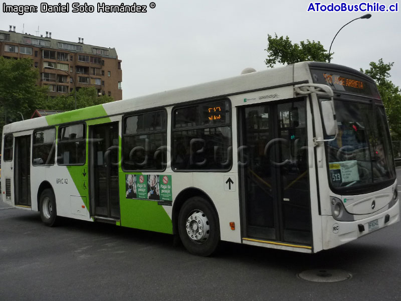 Induscar Caio Mondego H / Mercedes Benz O-500U-1725 / Servicio Troncal 513