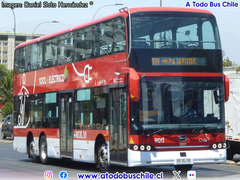 BYD Bus B-12C01 / Servicio Troncal 519 (T519)