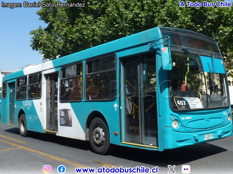 Induscar Caio Mondego H / Mercedes Benz O-500U-1826 BlueTec5 / Servicio Troncal 407