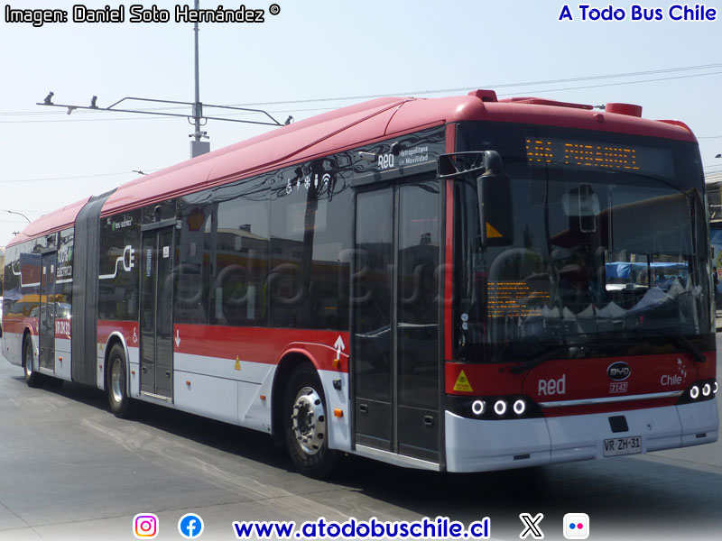 BYD Bus B-18C01 / Servicio Troncal 406