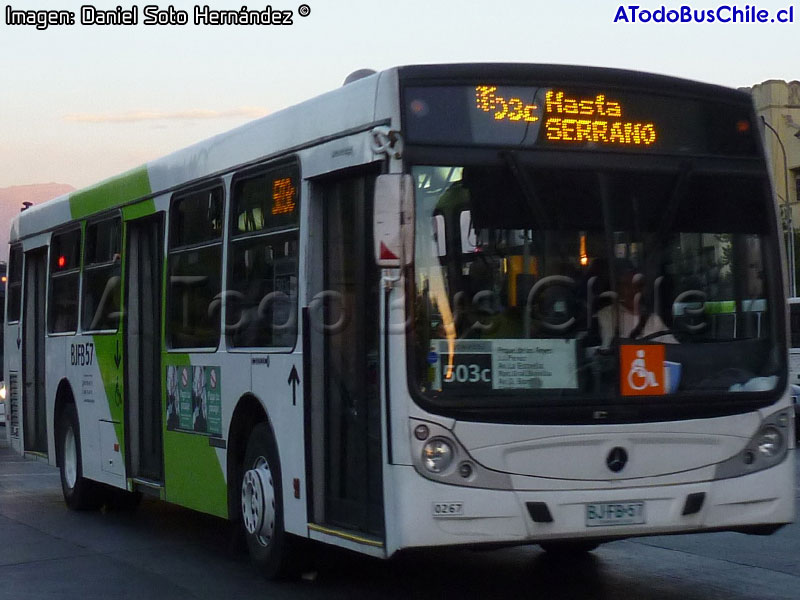 Induscar Caio Mondego H / Mercedes Benz O-500U-1725 / Servicio Troncal 503c