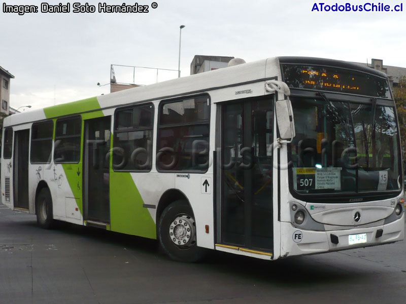 Induscar Caio Mondego H / Mercedes Benz O-500U-1725 / Servicio Troncal 507