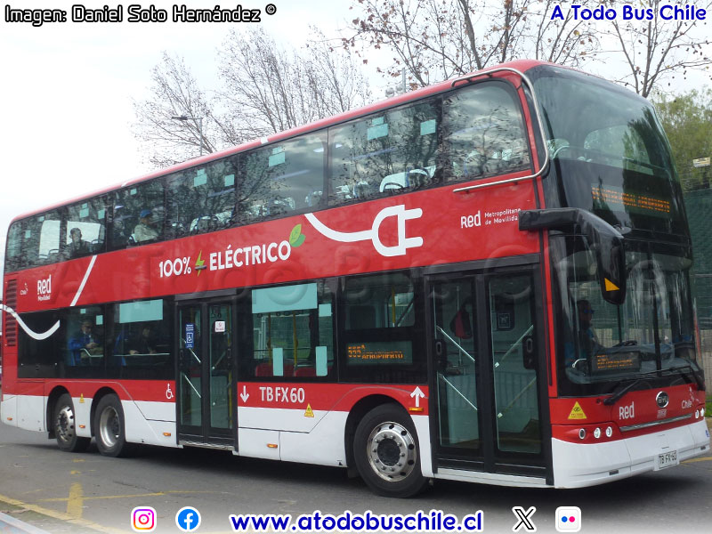 BYD Bus B-12C01 / Servicio Troncal 555