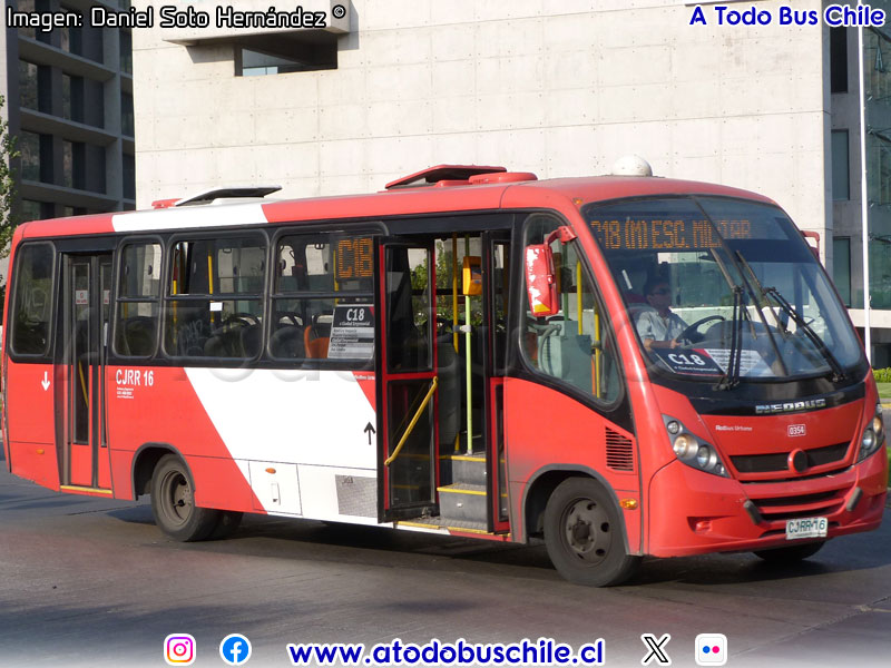 Neobus Thunder + / Mercedes Benz LO-915 / Servicio Alimentador C-18