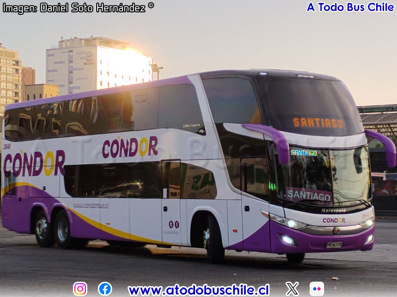Marcopolo Paradiso G7 1800DD / Mercedes Benz O-500RSD-2441 BlueTec5 / Cóndor Bus