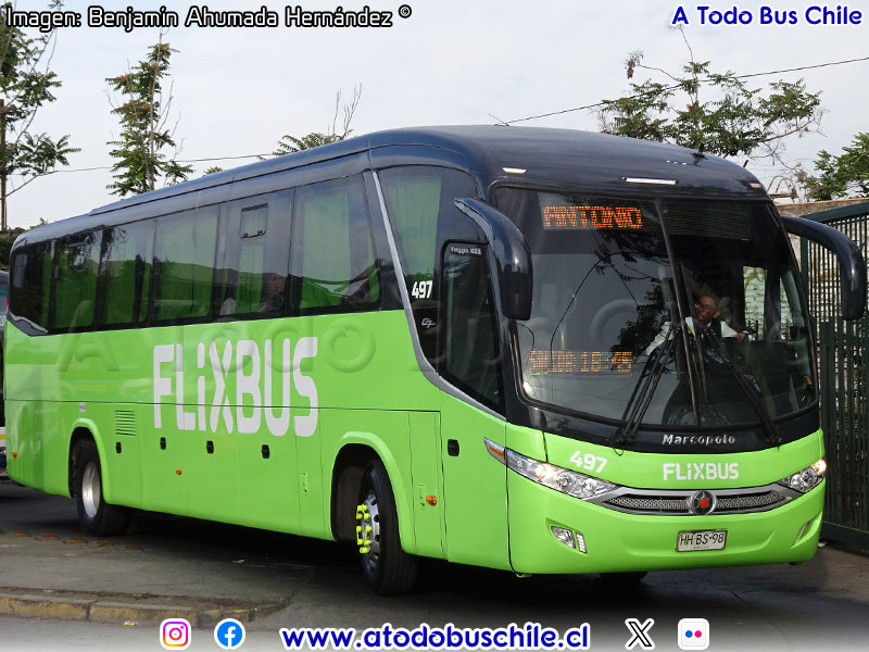 Marcopolo Viaggio G7 1050 / Mercedes Benz O-500RS-1836 BlueTec5 / Flixbus Chile