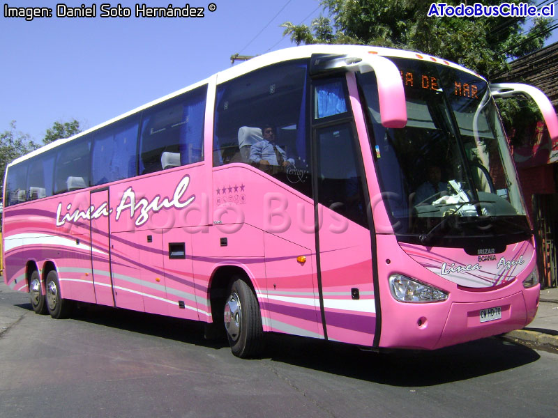 Irizar Century III 3.90 / Scania K-380B / Línea Azul