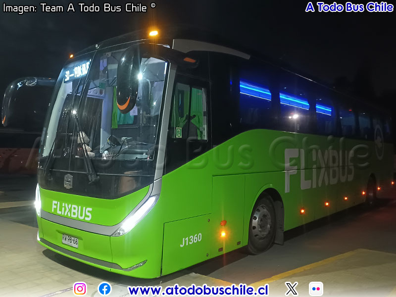 Zhong Tong LCK6129H EVG / Flixbus Chile