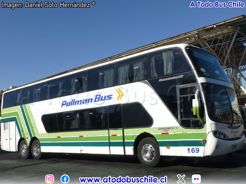 Busscar Panorâmico DD / Scania K-420 / Pullman Bus Costa Central S.A.
