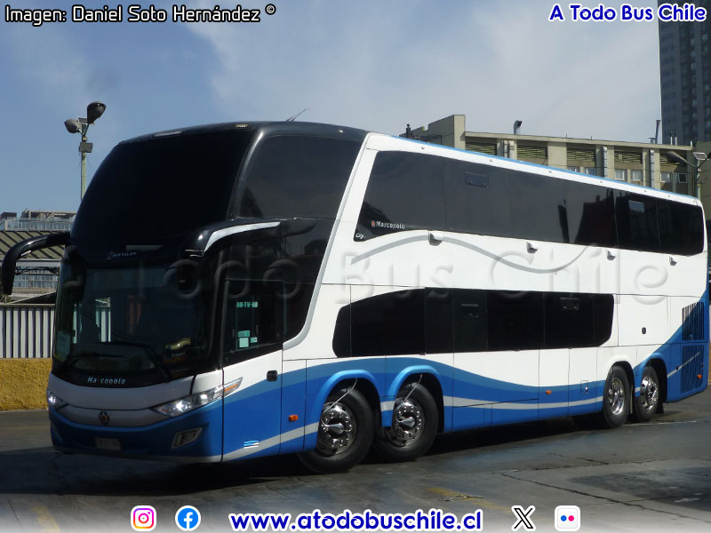 Marcopolo Paradiso G7 1800DD / Volvo B-430R 8x2 / B & B Viajes (Auxiliar Pullman Bus Costa Central S.A.)
