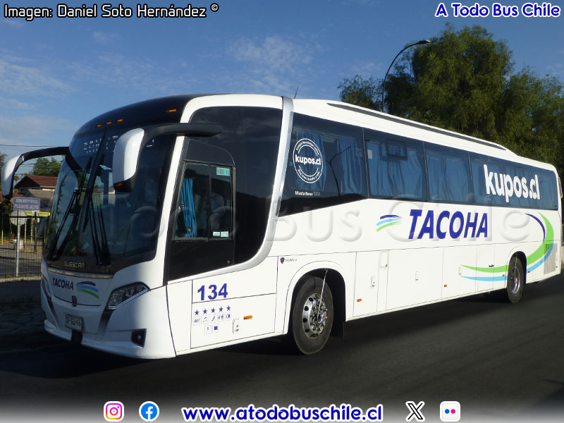 Busscar Vissta Buss 340 / Scania K-400B eev5 / Tacoha