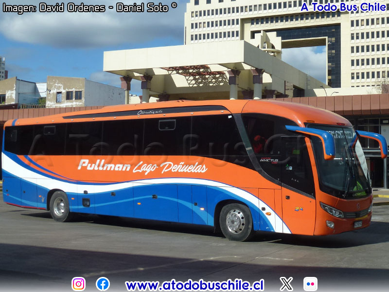 Comil Campione Invictus 1050 / Mercedes Benz O-500RS-1836 BlueTec5 / Pullman Lago Peñuelas S.A.