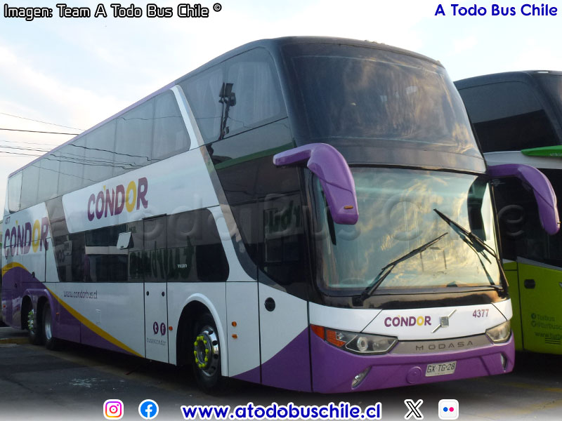 Modasa Zeus 3 / Volvo B-420R Euro5 / Cóndor Bus