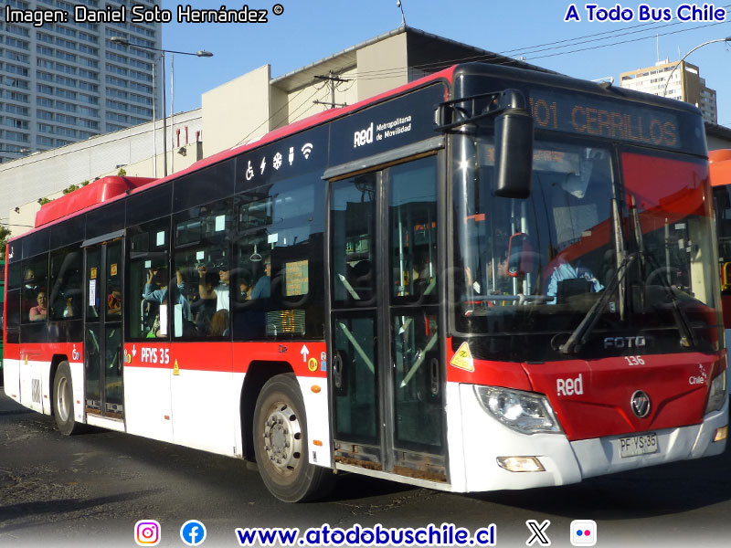 Foton E-Bus U-12 SC / Servicio Troncal 101