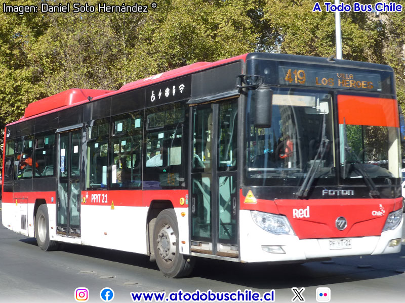 Foton E-Bus U-12 SC / Servicio Troncal 419