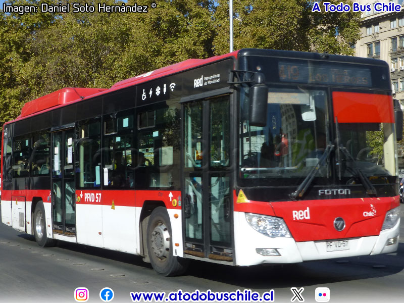 Foton E-Bus U-12 SC / Servicio Troncal 419
