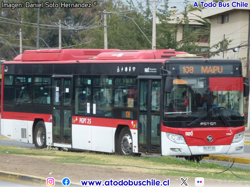 Foton E-Bus U-12 SC / Servicio Troncal 108