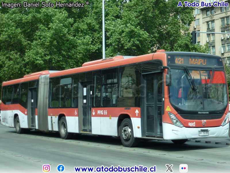 Marcopolo Torino Low Entry / Mercedes Benz O-500UA-2836 BlueTec6 / Servicio Troncal 421