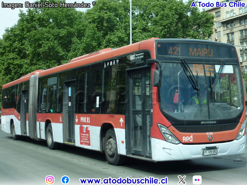 Marcopolo Torino Low Entry / Mercedes Benz O-500UA-2836 BlueTec6 / Servicio Troncal 421