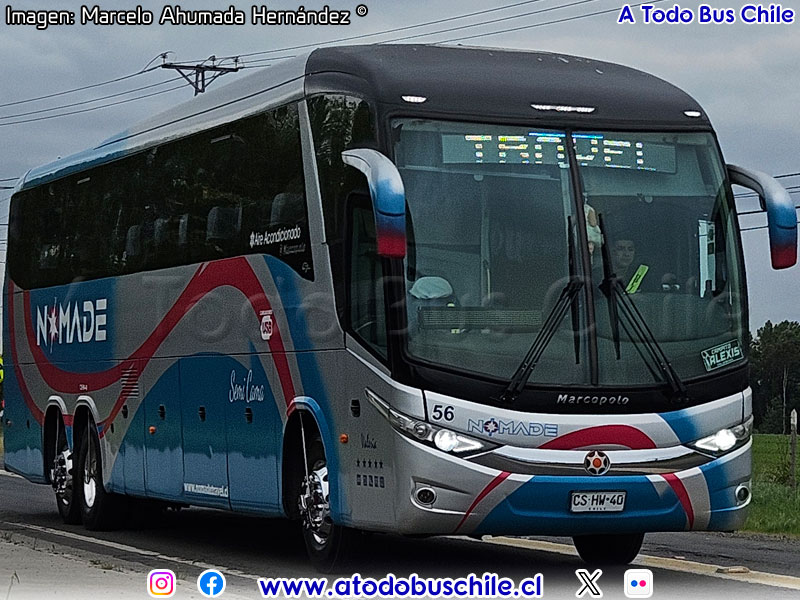 Marcopolo Paradiso G7 1200 / Mercedes Benz O-500RSD-2442 / Nómade Tours