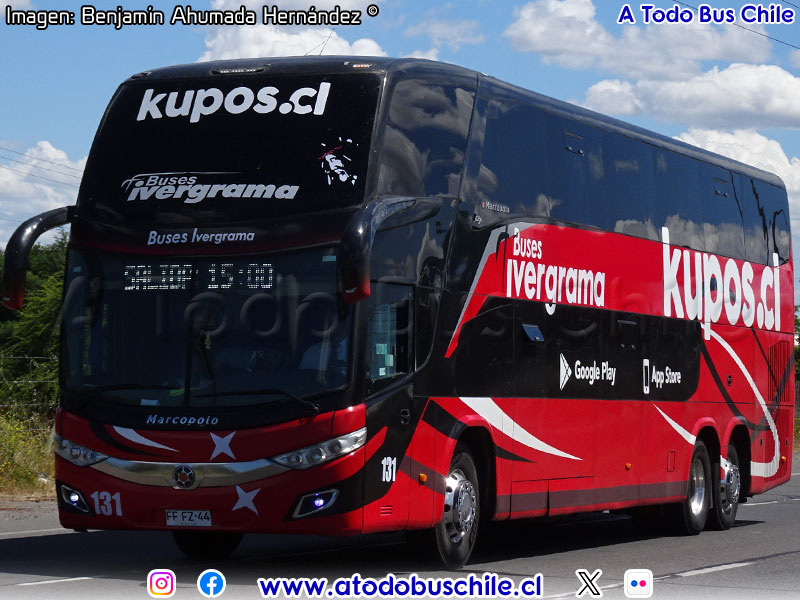 Marcopolo Paradiso G7 1800DD / Volvo B-430R / Buses IverGrama