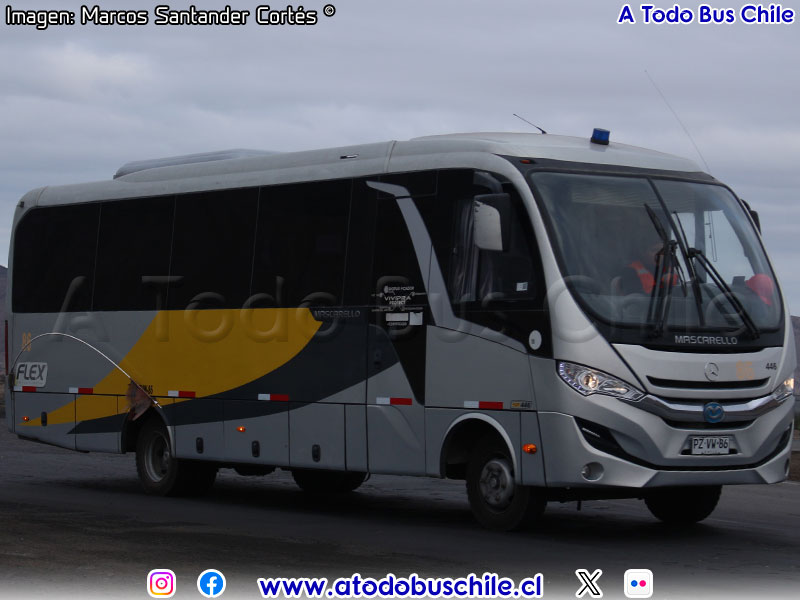 Mascarello Gran Micro S4 / Mercedes Benz LO-916 BlueTec5 / Flex Transportes & Logística