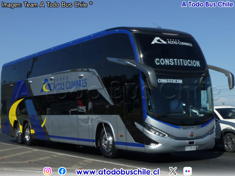Marcopolo Paradiso G8 1800DD / Volvo B-450R Euro5 / Buses Altas Cumbres