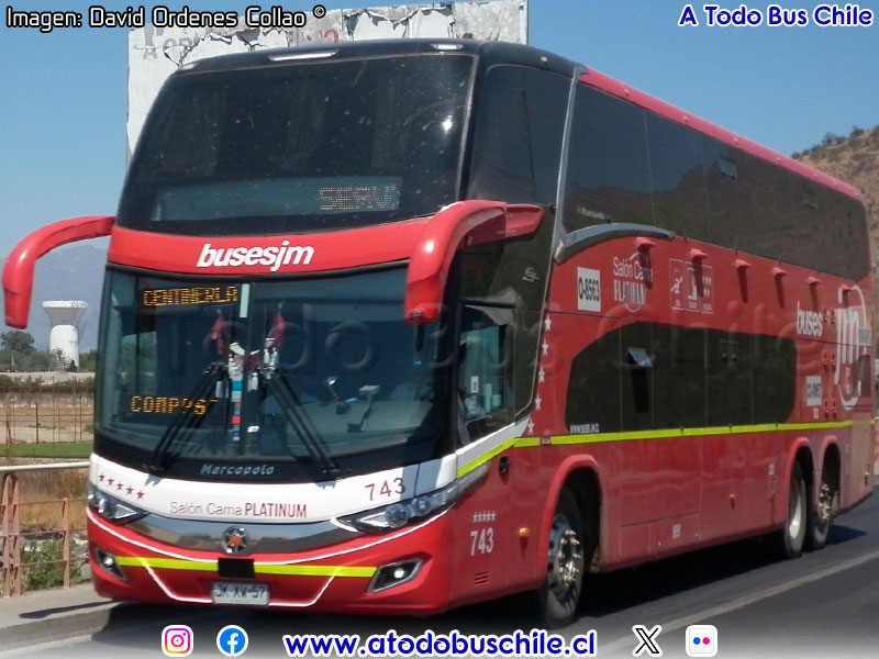 Marcopolo Paradiso New G7 1800DD / Volvo B-450R Euro5 / Buses JM