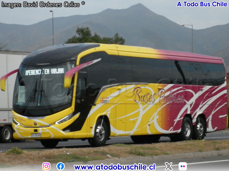 Marcopolo Paradiso G8 1200 / Mercedes Benz O-500RSD-2448 BlueTec5 / Pullman Pulpica