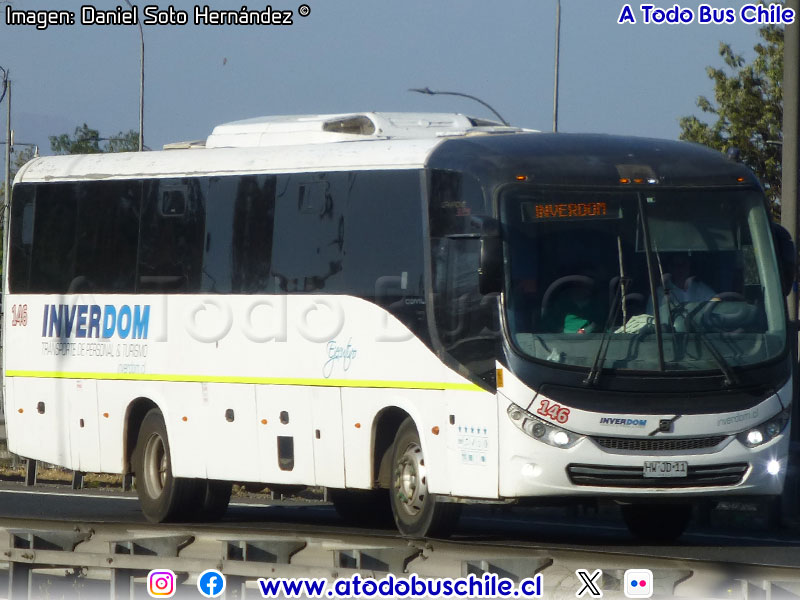 Comil Campione 3.25 / Volvo B-270F Euro5 / Transportes InverDom
