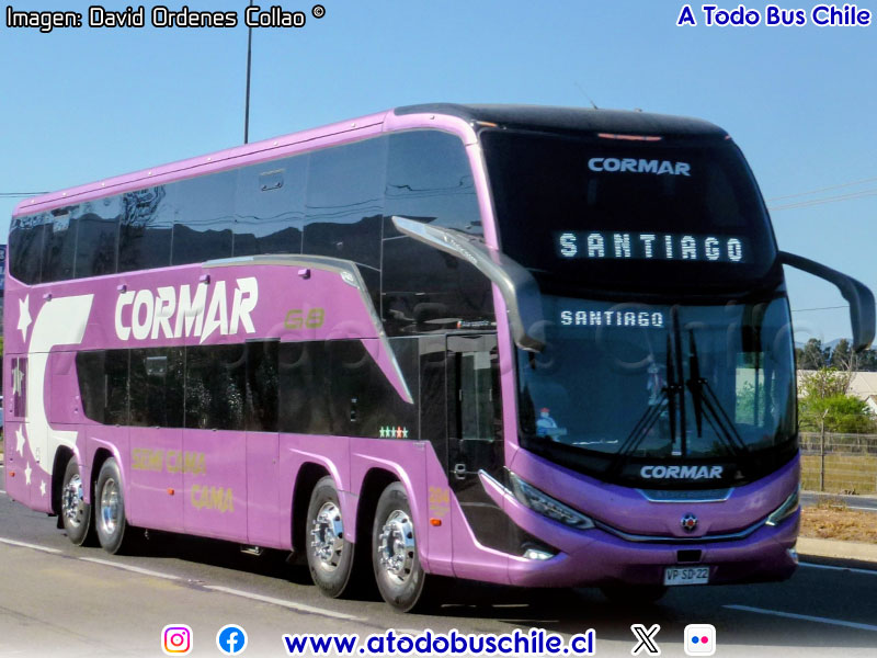 Marcopolo Paradiso G8 1800DD / Volvo B-450R 8x2 Euro5 / Cormar Bus