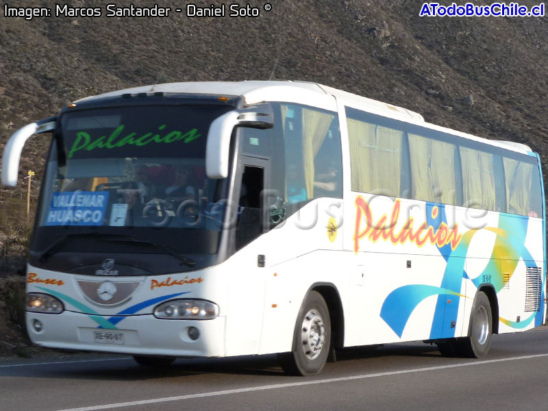 Irizar Century II 3.70 / Mercedes Benz O-500R-1632 / Buses Palacios