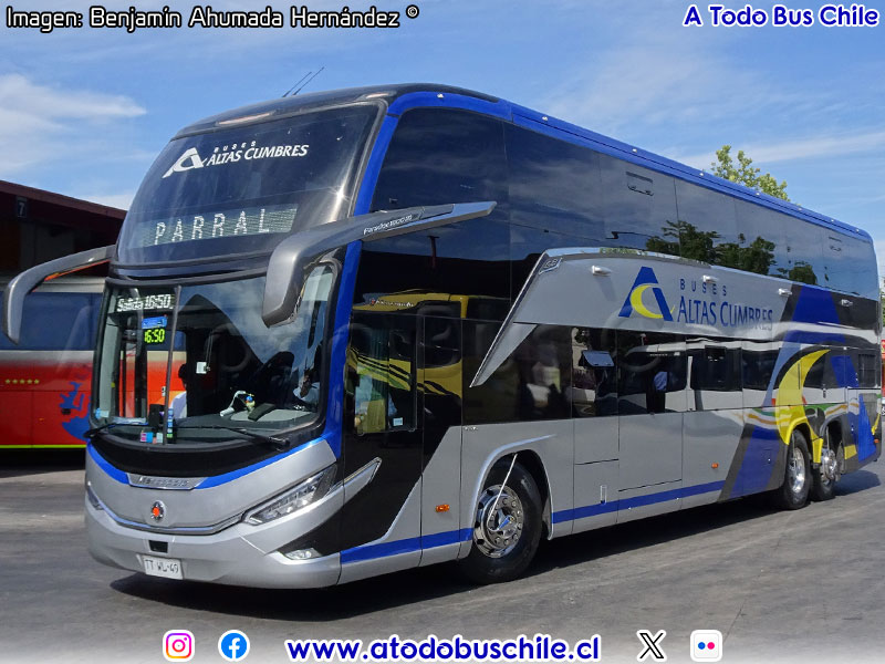 Marcopolo Paradiso G8 1800DD / Volvo B-450R Euro5 / Buses Altas Cumbres