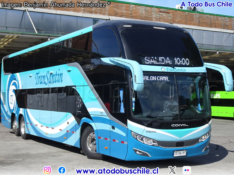 Comil Campione Invictus DD / Volvo B-450R Euro5 / TranSantin