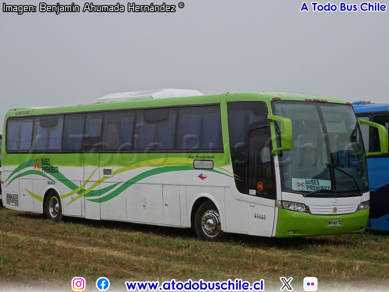 Busscar Vissta Buss LO / Mercedes Benz O-500R-1830 / Buses Pirehueico