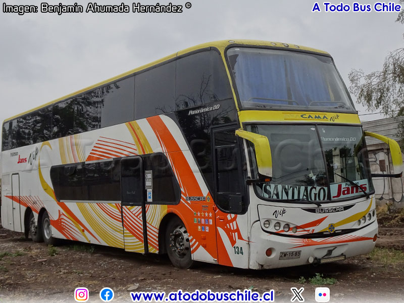 Busscar Panorâmico DD / Volvo B-12R / Pullman JANS