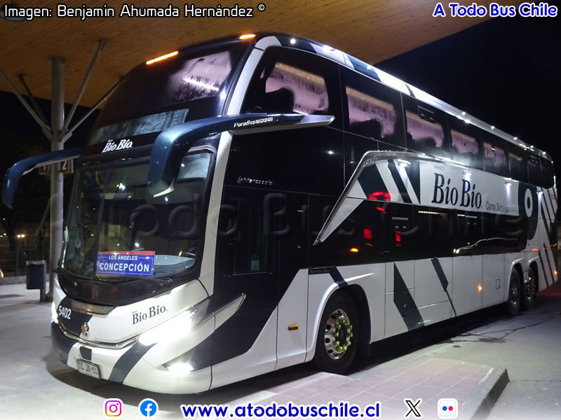 Marcopolo Paradiso G8 1800DD / Mercedes Benz O-500RSD-2448 BlueTec5 / Buses Bio Bio